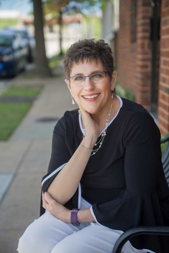 Deb Olejownik of Coaching with HEART outside